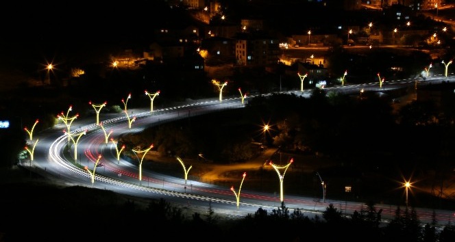 Tunceli, geceleri bir başka güzel