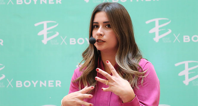 Boyner için çocuk giyim koleksiyonu hazırlayan Buse Terim'e yoğun ilgi