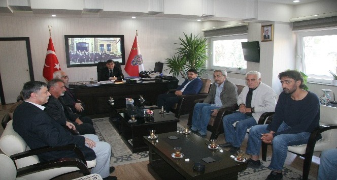 Emniyet Müdürü Karabulut’a gazeteci ve yazarlardan ziyaret