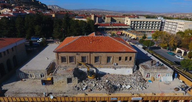 Ürgüp Belediye hizmet binası yenileniyor