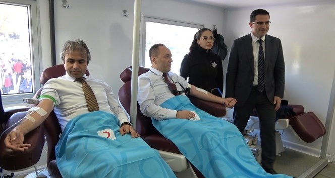 Kırıkkale’de 4 ayrı noktada kan bağış etkinliği düzenlendi