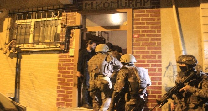 İstanbul’da gece vakti terör örgütü PKK/KCK operasyonu çok sayıda gözaltı var