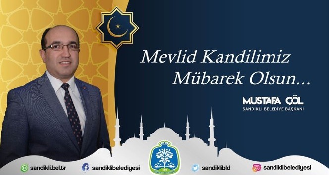 Başkan Mustafa Çöl’den Mevlid Kandili mesajı