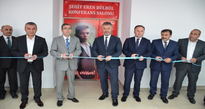 19 Mayıs’ta Şehit Eren Bülbül Konferans Salonu açıldı