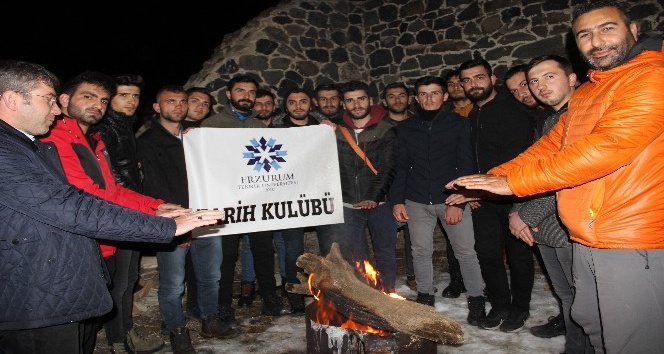 Erzurum’da Tarihi Aziziye ve Mecidiye Tabyalarında Ecdada Saygı Nöbeti