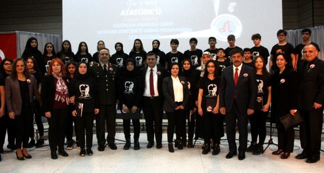 Erzincan’da 10 Kasım Atatürk’ü anma etkinlikleri