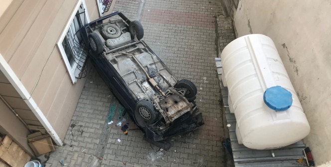 Feci kaza! Vatandaşlar büyük panik yaşadı