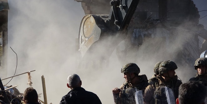 Trabzon'da yaylada olaylı yıkım