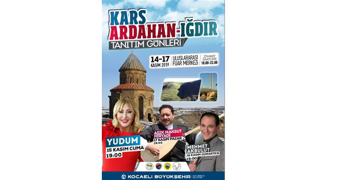 Kars-Ardahan-Iğdır Tanıtım Günleri'nin başlamasına kısa süre kaldı