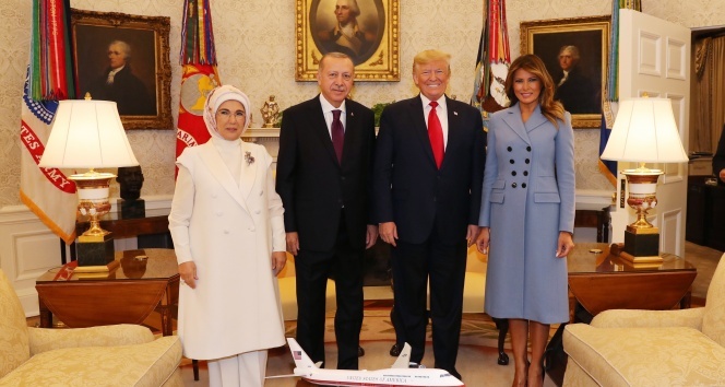 Cumhurbaşkanı Erdoğan - Trump görüşmesi sona erdi!