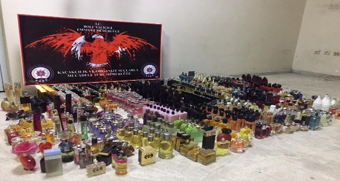 Bolu’da kaçak parfüm operasyonu: 1 gözaltı