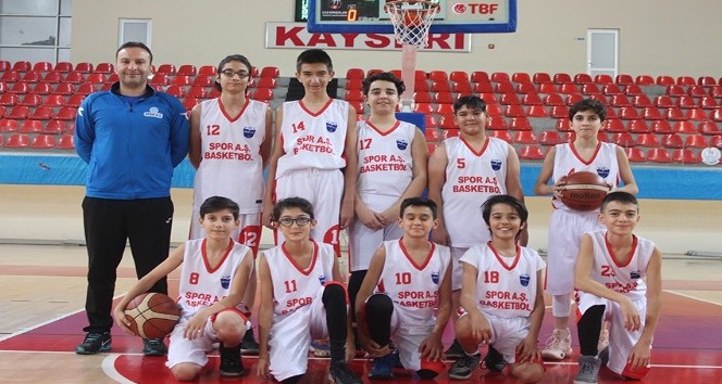 Kayseri U-14 Erkekler Basketbol Ligi: Volkan Aksoyak Spor-TED Koleji: 78-30