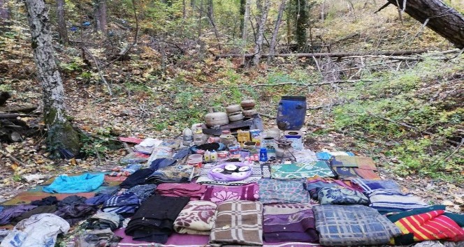 Amanoslar’da PKK sığınağı bulundu