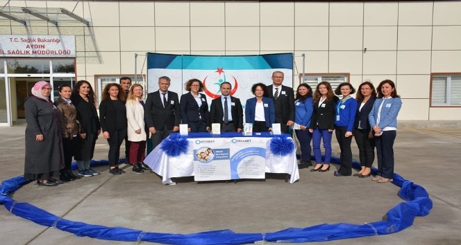 Aydın İl Sağlık Müdürlüğü diyabete "Mavi Halka" ile dikkat çekti