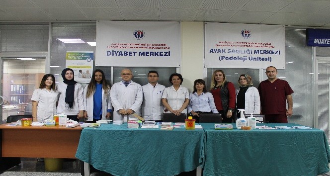 GAÜN Hastanesi’nde dünya diyabet günü