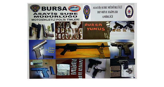 Bursa&#039;da yunus timleri affetmedi: 192 şüpheli yakalandı