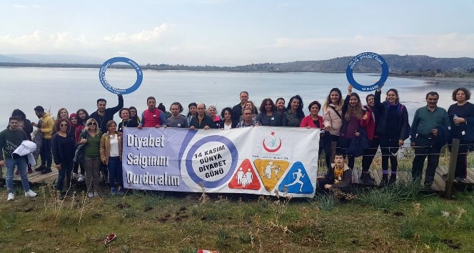 Söke’de diyabete farkındalık yürüyüşü