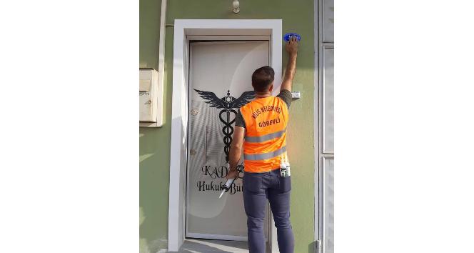 Kilis’te kapı numaraları ve sokak tabelaları güncenlendi