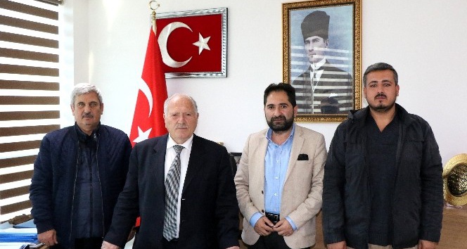 Gazetecilerden Erzincan İl Genel Meclis Başkanı Yıldız’a ziyaret