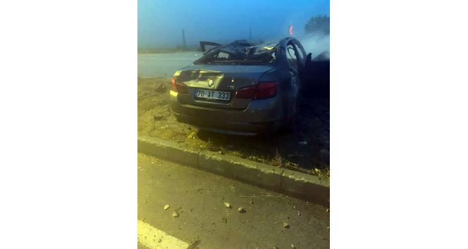 Karaman’da iki ayrı trafik kazası: 6 yaralı