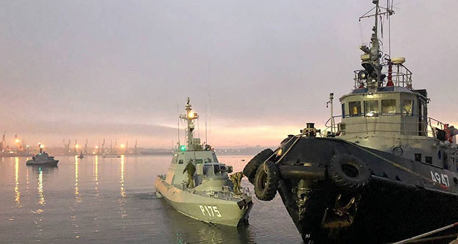 Rusya Kerç Boğazı&#039;nda el koyduğu Ukrayna gemilerini iade ediyor
