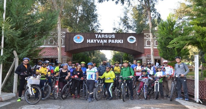 Bisikletliler, Tarsus Doğa Parkına hayran kaldı