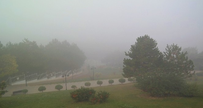 Eskişehir’den sis manzaraları