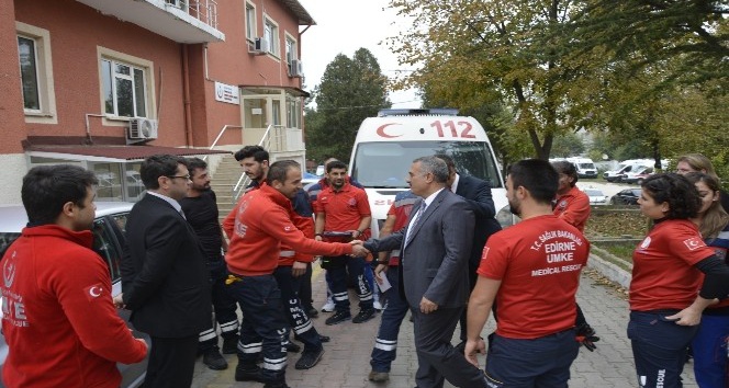 Edirne UMKE ekibi Barış Pınarı Harekatı’ndan döndü