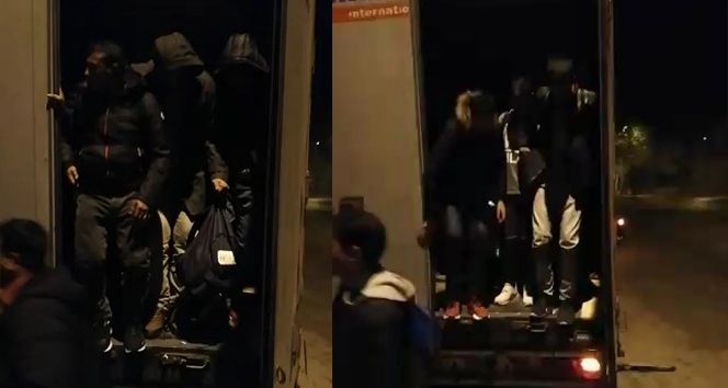 Tırda 116 kaçak göçmen yakalandı