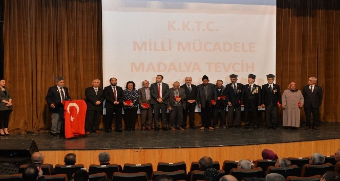 Karaman’da 10 Kıbrıs Gazileri için madalya tevcih töreni düzenlendi