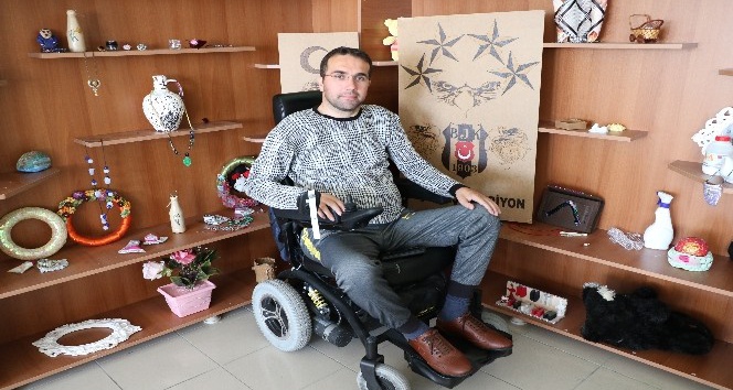 Kara kartal aşığı Nuh’un tek isteği Beşiktaş stadyumunda maç izlemek