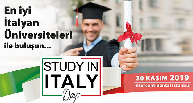 İtalyan Üniversiteleri İstanbul&#039;da başarılı Türk öğrenciler ile buluşacak