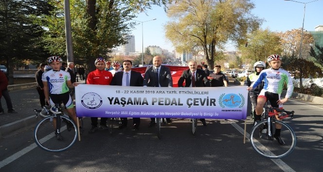 Nevşehir’de “Yaşama pedal çevir” etkinliği düzenlendi