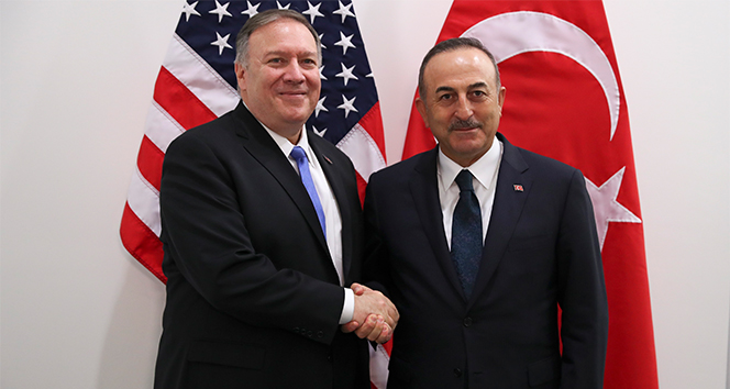 Bakan Çavuşoğlu, ABD&#039;li mevkidaşı Pompeo ile görüştü