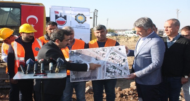 Diyarbakır Büyükşehir Belediyesi, Eğitim ve Araştırma Hastanesi girişini yeniliyor