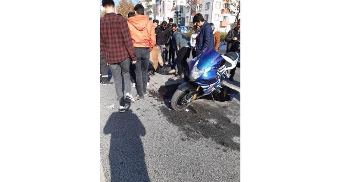 Bilecik’te otomobil ile motosiklet çarpıştı: 1 yaralı