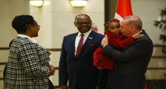 Cumhurbaşkanı Erdoğan, Zimbabve Büyükelçisini kabul etti