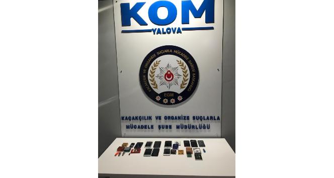 Yalova’da telefon operasyonu