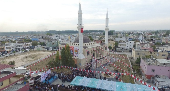 Tarsus’ta Barbaros Merkez Cami törenle açıldı