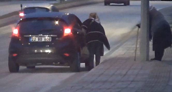 Skandal dolandırıcılık kamerada