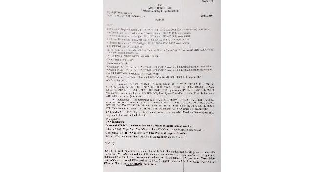 Rabia Naz Vatan’ın tırnağındaki DNA baba Şaban Vatan’a ait çıktı