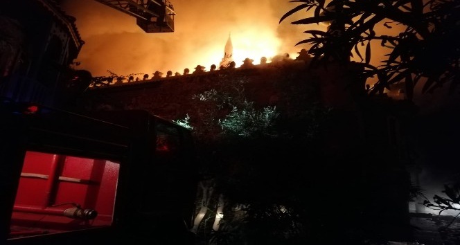 Datça’da dört yıldızlı otelde yangın çıktı