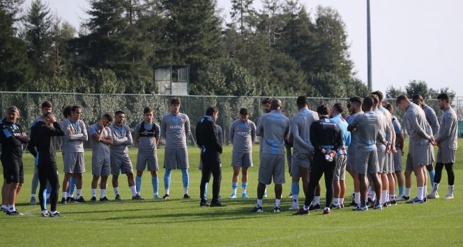 Trabzonspor, Getafe maçı hazırlıklarına başladı