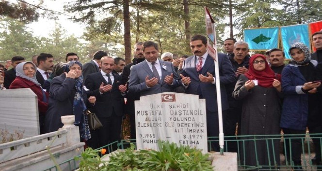 Ülkücü şehit Önkuzu anıldı