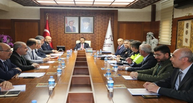 Nevşehir’de kış mevsimi trafik tedbirleri toplantısı yapıldı
