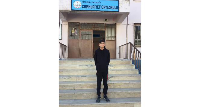 Mazıdağılı öğrenci resim yarışmasında Türkiye ikincisi oldu