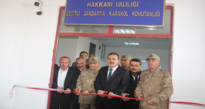 Geçitli Jandarma Karakolu törenle hizmete açıldı