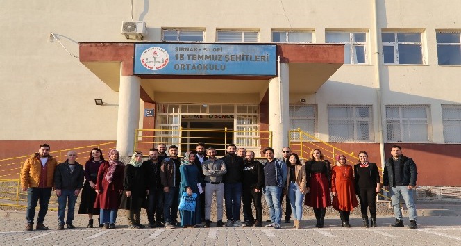 Silopi’de okul koridoru eğitim sokağına çevrildi