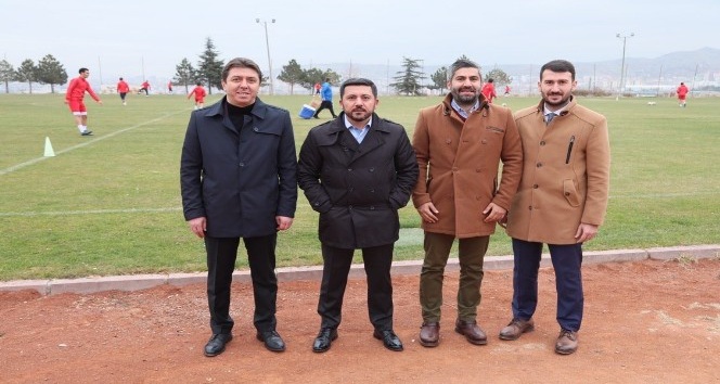 Belediye Başkanı Rasim Arı, Nevşehir Belediyespor antrenmanında