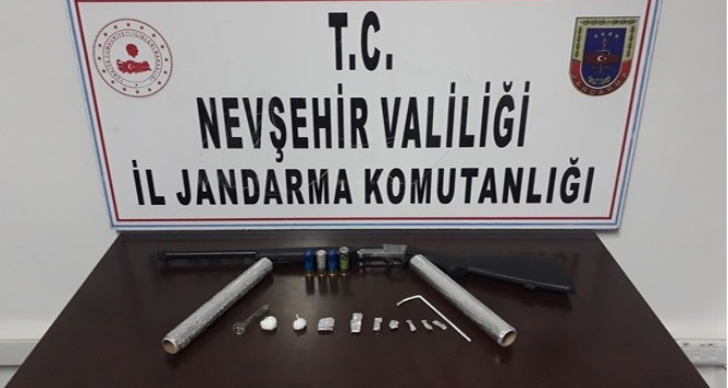Nevşehir’de uyuşturucudan 5 kişi gözaltına alındı